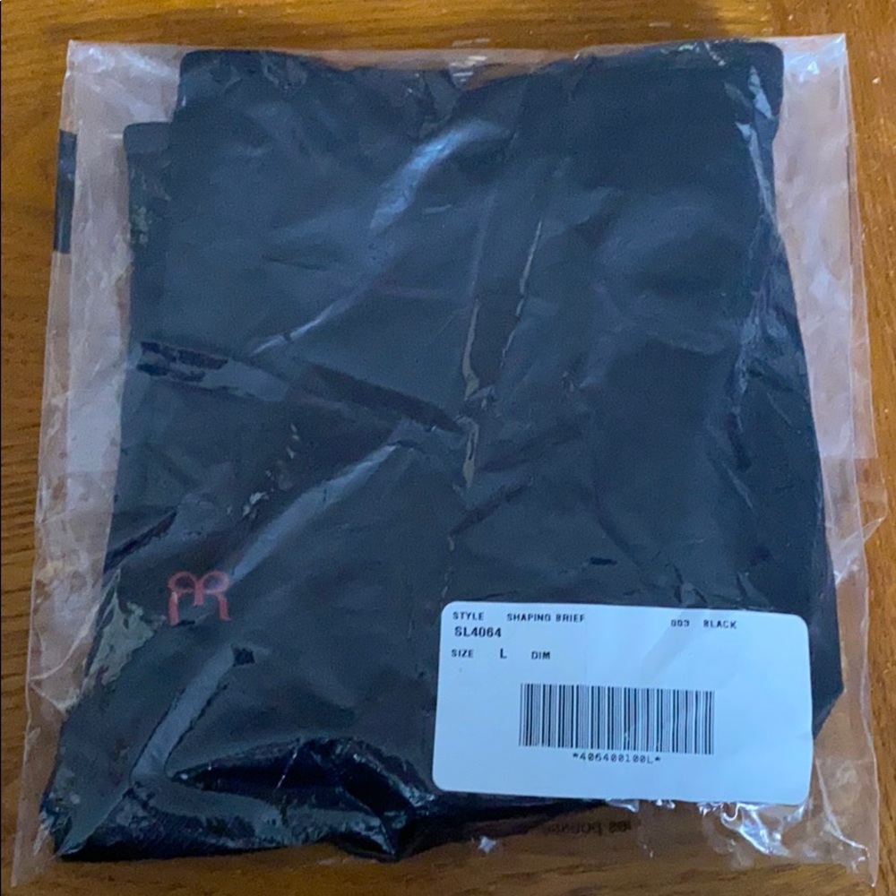 Ruby Ribbon Shaping Brief Black Sz Large